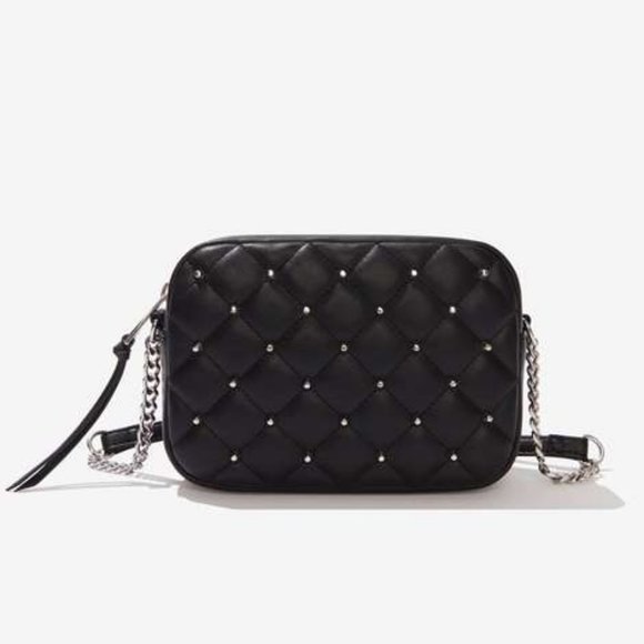 Rebecca Minkoff Handbags - Rebecca Minkoff Quilted Studded Crossbody